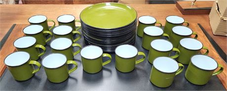 Enamelware Plates & Mugs