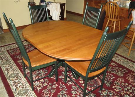 Bedard Dining Table, 4 Chairs