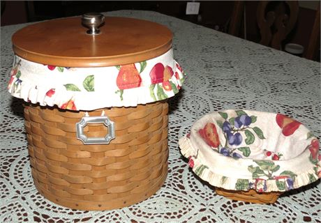 Longaberger Canister, Basket