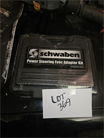 Schwaben Power Steering Evac Adapter Kit