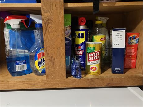 Shelf Cleanout - Household Cleaning & Maintenance Products