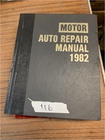 Motor Auto Repair Manual 1982