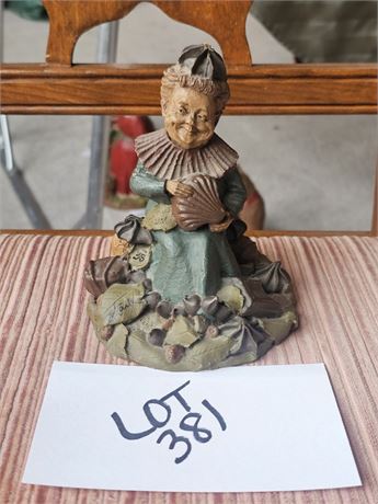 Tom Clark Creations 1985 "Candy" Gnome Figurine – Artist Signed in Ink