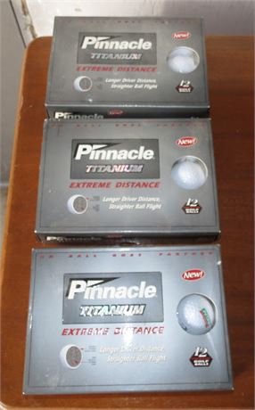Pinnacle Titanium Golf Balls
