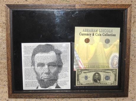 Abraham Lincoln Currency & Coin Collection