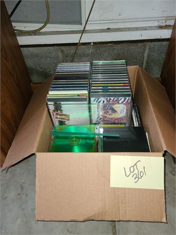 Box Full of Mixed CD's