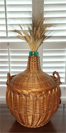 Wicker Decorative Vase