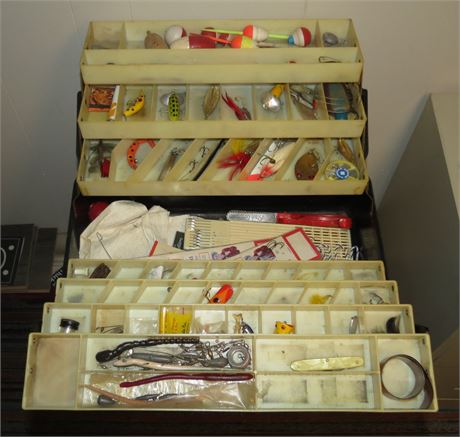 Tackle Box , Assorted Tackle