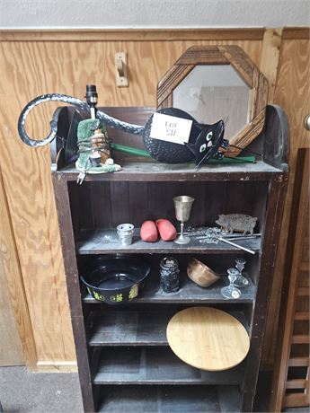 Misc Decor Lot- Halloween, Wind Chimes, & More