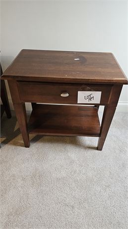 Ethan Allen Wood End Table