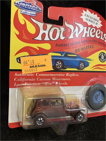 Vintage Hot Wheels Cars Vintage Collection Series II 32 Ford Vicky 1993 NEW