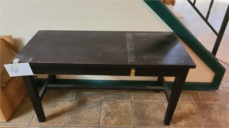 Black Wood Table