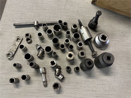 Assorted Sockets & More