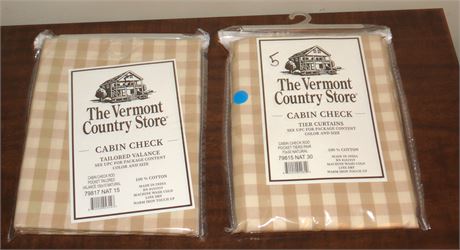The Vermont Country Store: Balance, Curtains