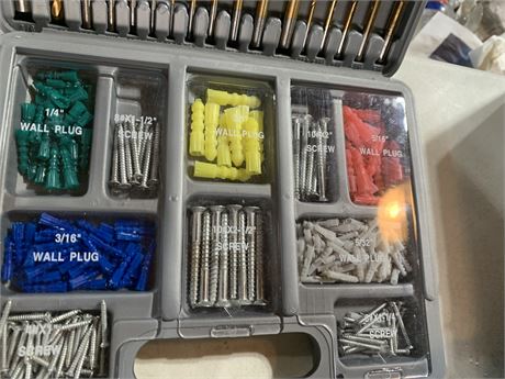 Anchors & Drill Bit Hardware Kit