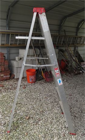 Werner 6' Aluminum Step Ladder