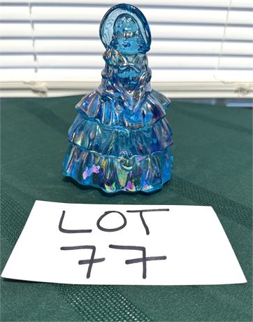 Wheaton Iridescent Carnival Glass Figurine