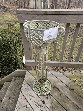 Wrought Iron Plant Holder