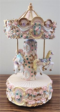 Horse Carousel Music Box