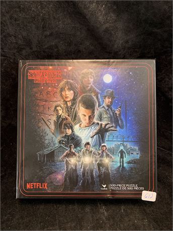 Stranger Things Netflix TV Show Collectible Puzzle
