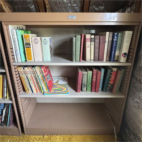 Vintage Republic Steel Co. 3-Tier Bookcase - 36 x 12.5 x 41.75"T