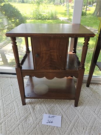 Vintage Wood Smokers Cabinet
