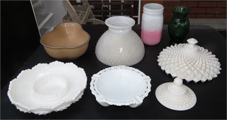 Milkglass & Other Glassware