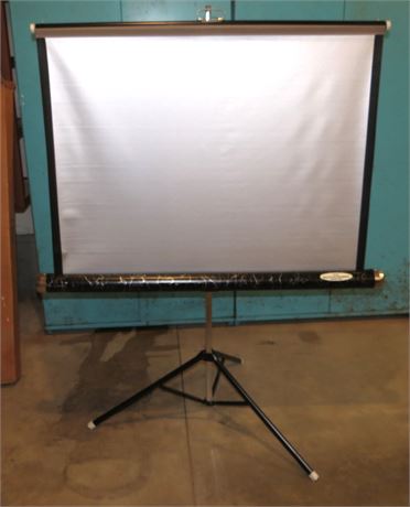 Fotocrest Projection Screen 40 x 40, Projector Table
