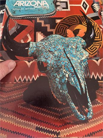 Sotheby's Art Catalogues, Arizona Highways Magazine January 1974 Turquoise Issue
