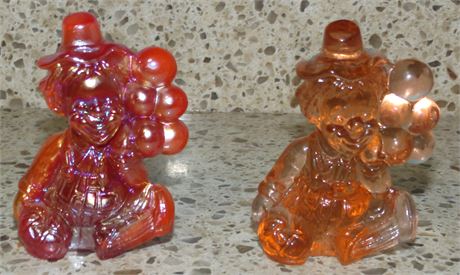Mosser Glass "Iffy" "Daisy" Figurines