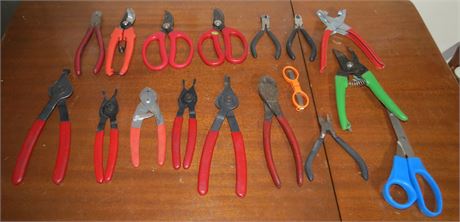 Cutting Tools, Pliers, Etc