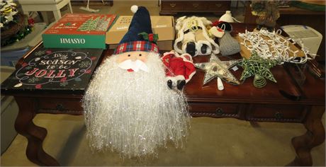 Assorted Christmas Decorations