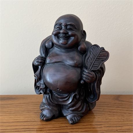 Lucky Buddha Solid Resin Statue/Figurine