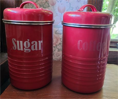 Coffee, Sugar Canisters