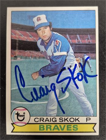Craig Skok Autographed Card