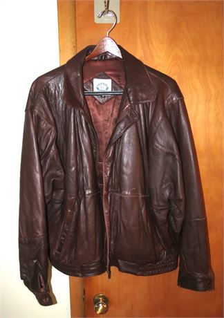 Harbour Club Leather Coat