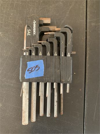 HUSKY SAE Allen Wrench Set