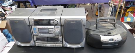 2 Boom Boxes