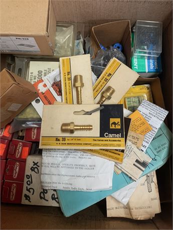 Camel brand No. 39 Brass Barbed Hose Fittings, Electrical Terminal Kits & More
