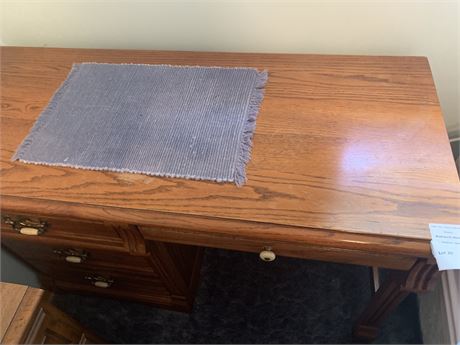 Recollections Mahogany 4 Drawer Desk
