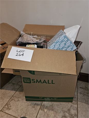 Boxes Full of Misc Items – Candles, Sliders, Tassels, Napkin Holders, and More