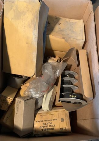 Hubbell Two-Gang Electrical Cover Plates & Other Electrical Supplies