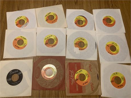 Beatles 45 Record Collection - Lot of 12