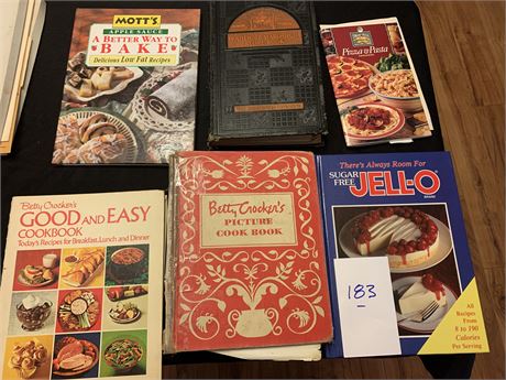 Vintage Cookbooks Betty Crocker Household Searchlight Recipe Book and More