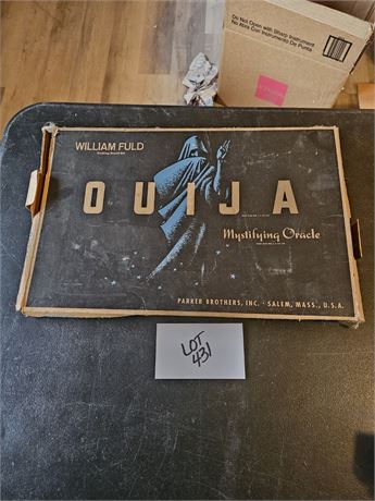 William Fuld Ouija Board 1967 #600 Parker Brothers