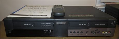 Go Video Dual Deck VCR