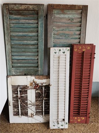 Primitive Decorative Shutters