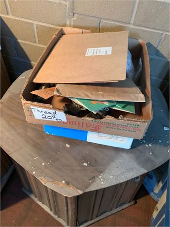 MCM Wooden End/Side Table, PLASKOLITE Professional Plastic Cutters, File Folders