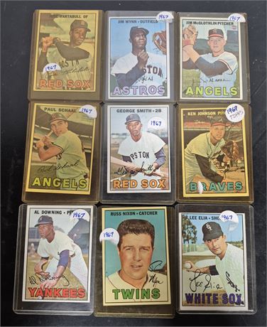 1967 Topps Baseball Cards