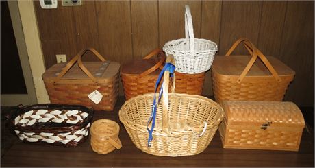 Picnic Baskets, Baskets